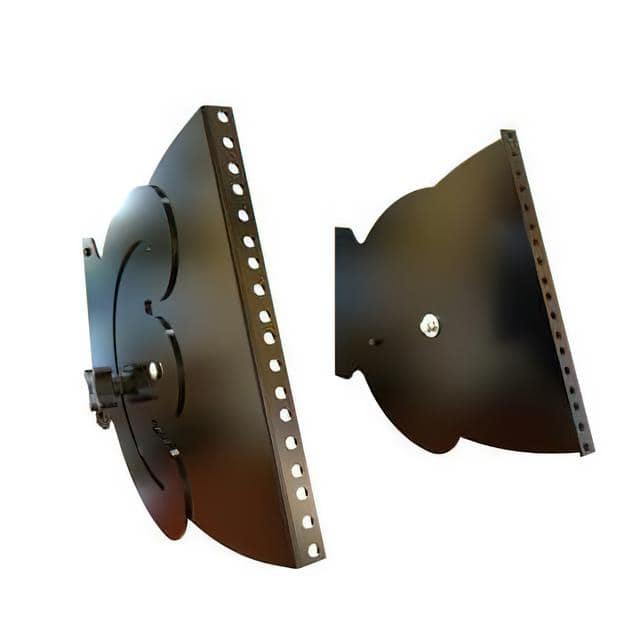 HLP6UR 6U ROUND HOLE PIVOTING RAIL KIT