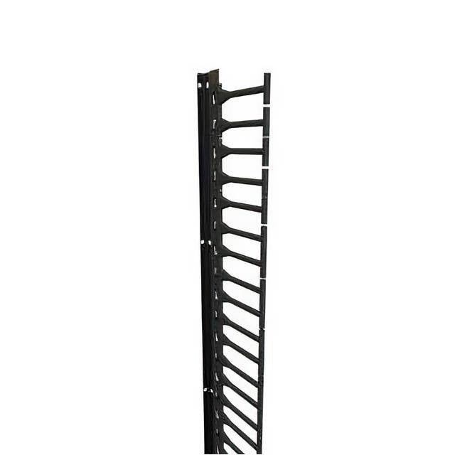 H1VFM48UBK 48U 24W H1 VERTICAL FINGER MGR