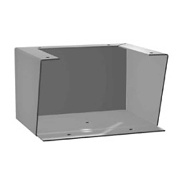 1481FC10K ENCL FLOOR STAND ST 10X8X6" GRAY