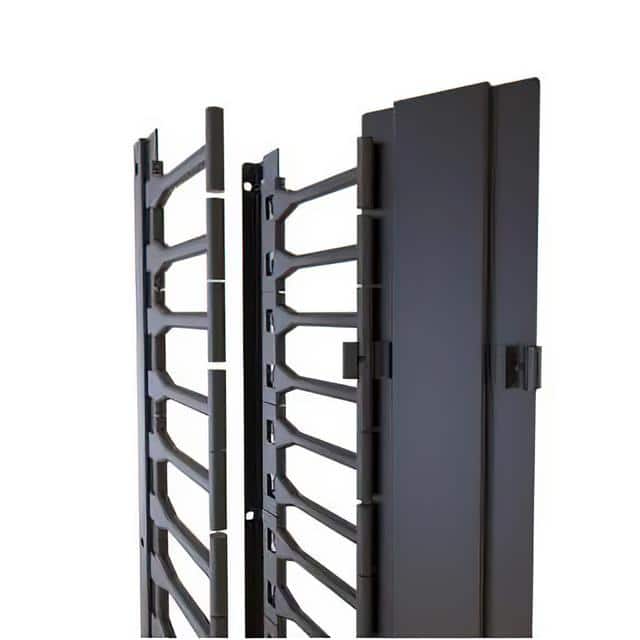 H1VFMC3142UBK 42U 31.5W H1 VERT FINGER MGR