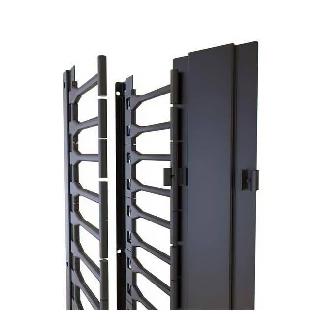 H1VFMC3145UBK 45U 31.5W H1 VERT FINGER MGR