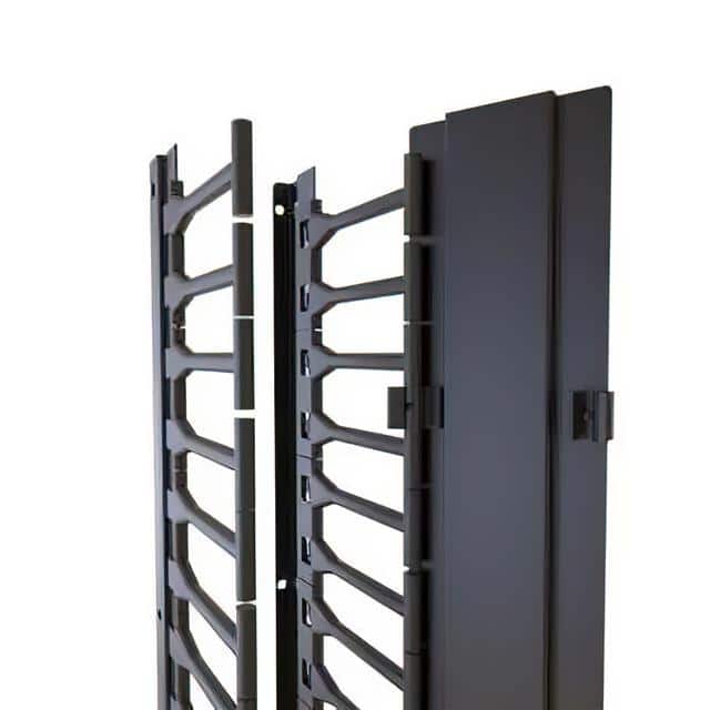 H1VFMC3148UBK 48U 31.5W H1 VERT FINGER MGR