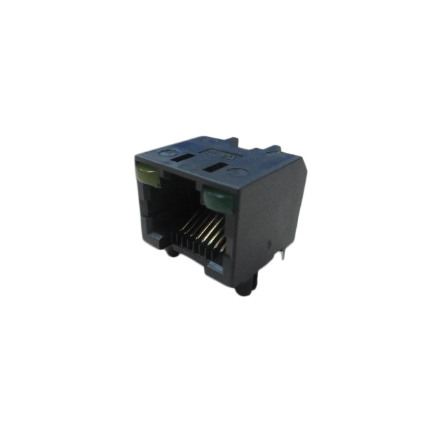 RJHSE5085A1 RJHSE5085A1 is a 1-port RJ45 modular jack with 8P8C configuration, right-angle orientation, through-hole mounting, and unshielded design. It features gold-plated phosphor bronze contacts and a board lock.