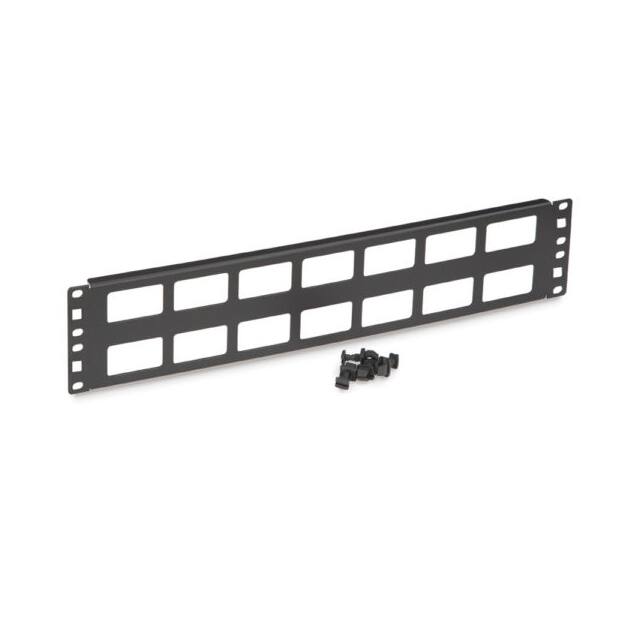 1902-1-002-02 2U CABLE ROUTING BLANK