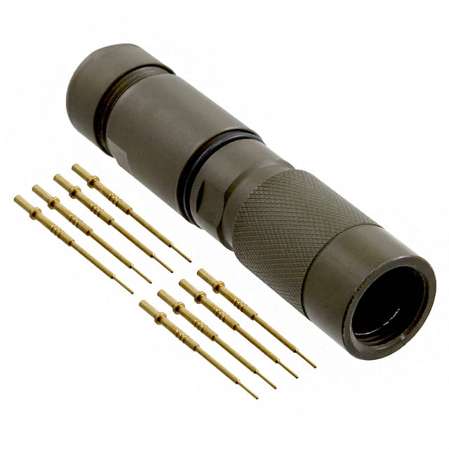 UCOM-10G+ PTCGGA CONN PLUG MALE 8POS GOLD CRIMP