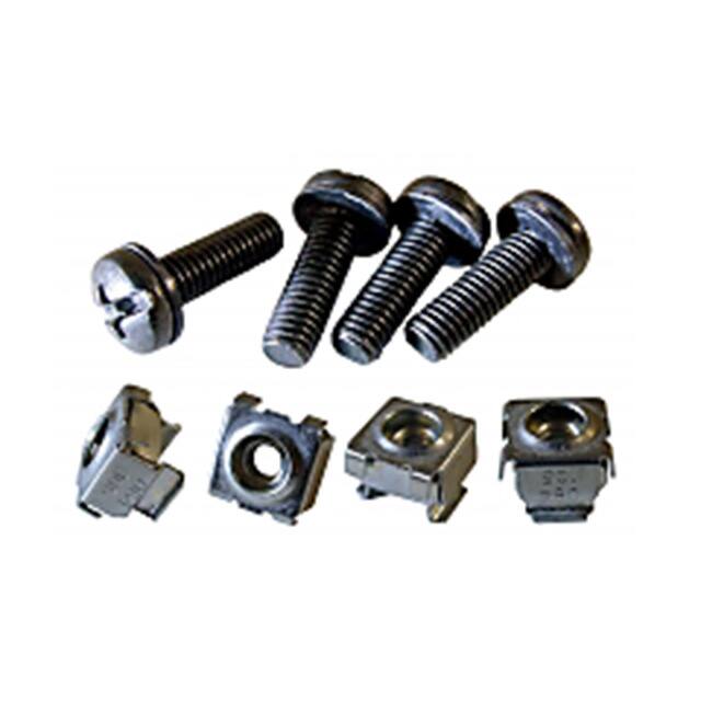 1421CNABK100 CAGE NUT COMB 10-32 100/PK