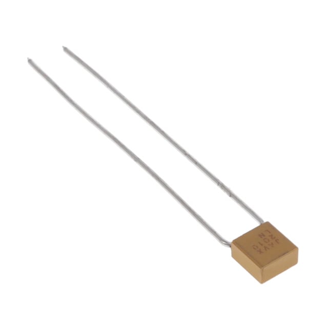 M39014/01-1545V Military ceramic capacitor with through-hole radial leads, CKR04 case style, operating temperature -55°C to +125°C. Not RoHS compliant.