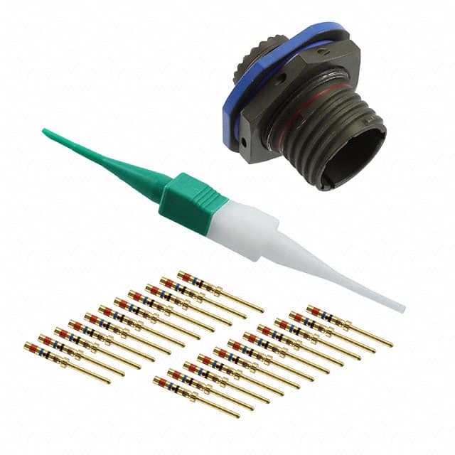 D38999/24JC35PN CONN RCPT MALE 22POS GOLD CRIMP