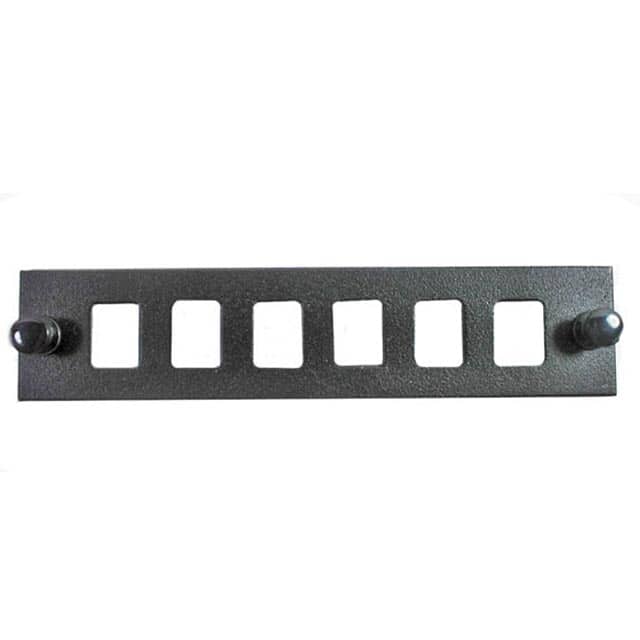 F1-SC6IUBK ADAPTER PANEL 6PK UNLOADED ALUM