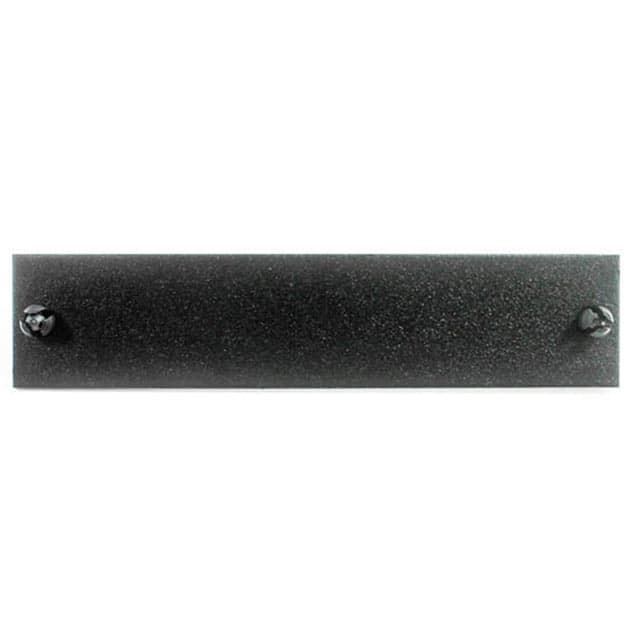F1-BLANKUBK ADAPTER PANEL UNLOADED BLK ALUM