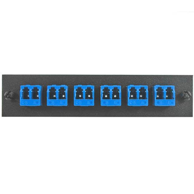F1-LC6DBKSUL ADAPTER PANEL 6PK LOADED BL ALUM