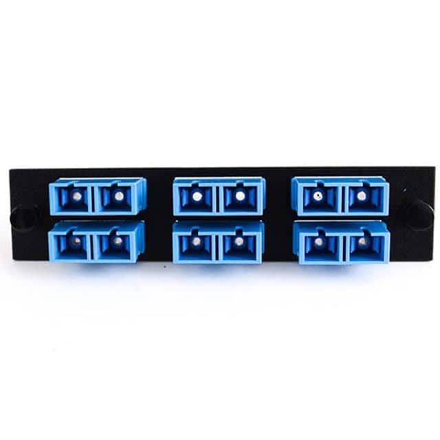 F1-SC6DBKSUL ADAPTER PANEL 6PK LOADED BL ALUM