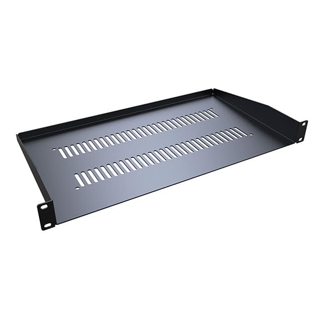 RASV190110BK1 SHELF RACK VENTED 1U 19"X10"