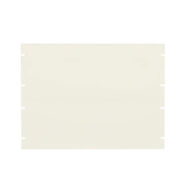 PBPS19014WH 8U FLAT STEEL PANEL WHITE