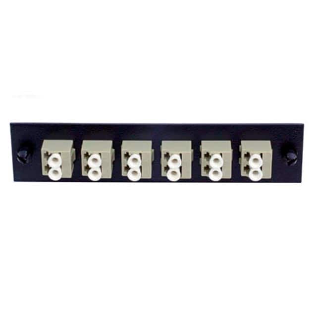 F1-LC6DBKMUL ADAPTER PANEL 6PK LOADED BL ALUM