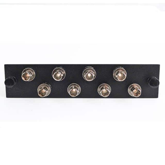 F1-ST8BKMUL ADAPTER PANEL 8PK LOADED BL ALUM