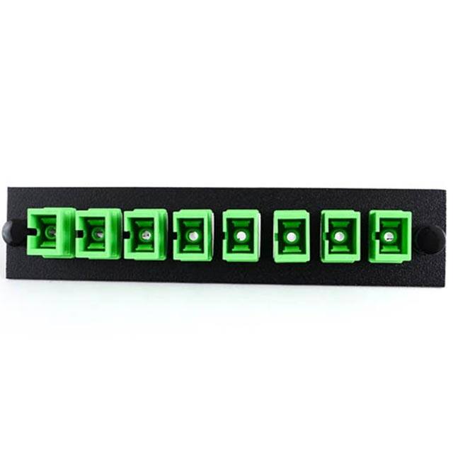 F1-SC8BKAPCUL ADAPTER PANEL 8PK LOADED BL ALUM