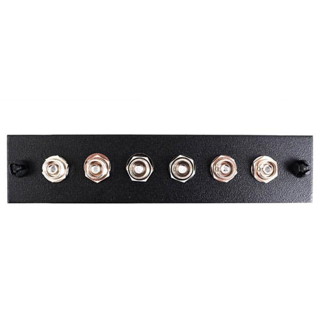 F1-FC6BKAPCUL ADAPTER PANEL 6PK LOADED BL ALUM