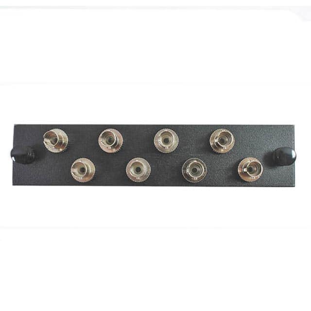 F1-ST8BKSUL ADAPTER PANEL 8PK LOADED BL ALUM