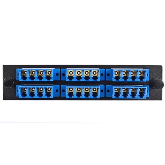 F1-LC24BLKSUL ADAPTER PANEL 6PK LOADED BL ALUM