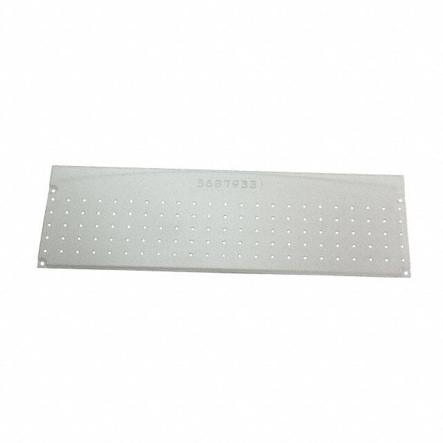 3687933 PLASTC COVER CPCI PERFOR 6U/80MM