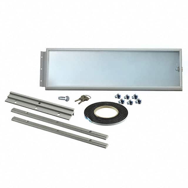3751320 RC FRONT DOOR WITH GLASS 3U/19"
