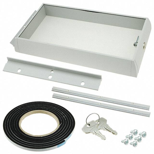3751300 RC FRONT DOOR W/GLASS 3U/1/2-19"