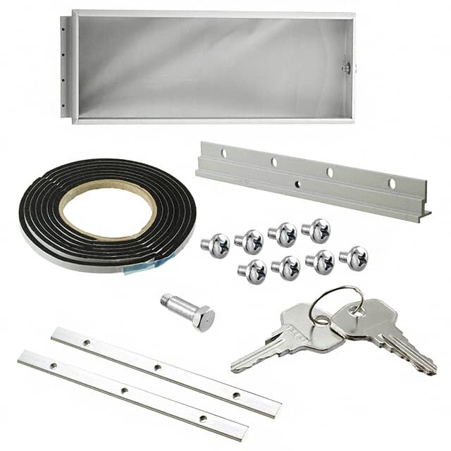 3751330 RC FRONT DOOR WITH GLASS 4U/19"