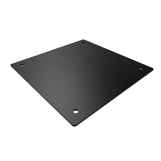 DNFPBK1 COVER FAN HOLE 4" BLACK