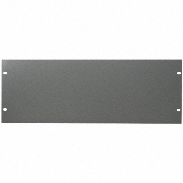 PA-1104-MG PANEL ALUMINUM 19" METALLIC GRAY