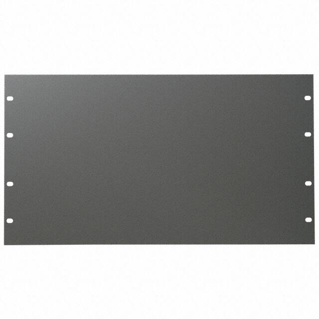 PA-1106-MG PANEL ALUMINUM 19" METALLIC GRAY