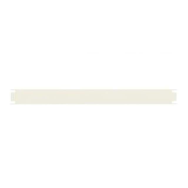 PBPS19001WH 1U FLAT STEEL PANEL WHITE