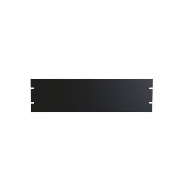 PBFS19005BK 3U FORMED STEEL RACK PANEL