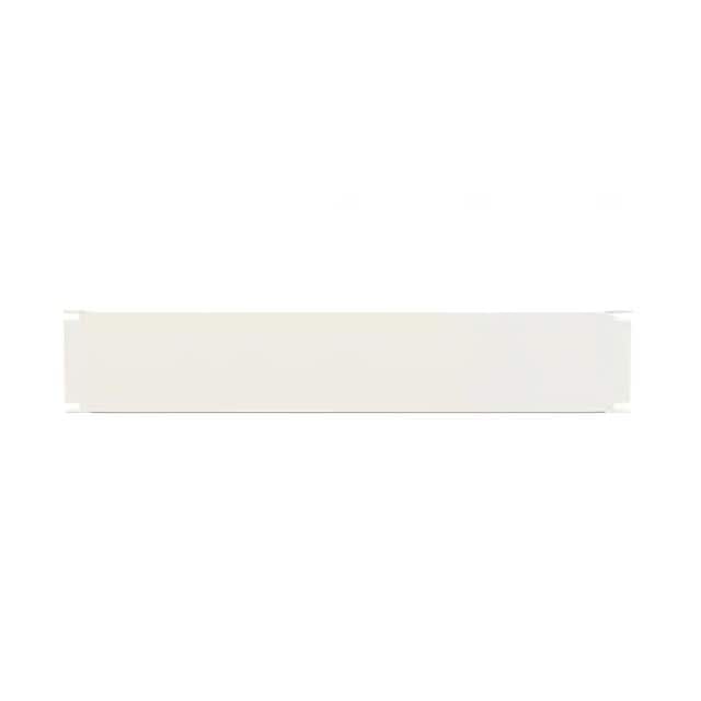 PBFS19003WH 2U FLANGED STEEL PANEL WHITE
