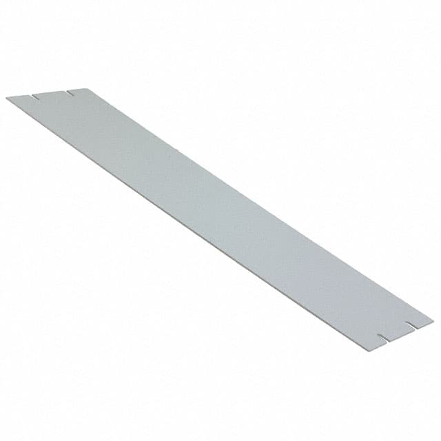 PBPS19005LG2 PANEL FRONT 19X5.22X0.07" GRAY