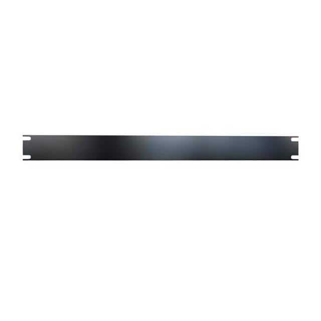PBPS19017BK 10U FLAT STEEL RACK PANEL