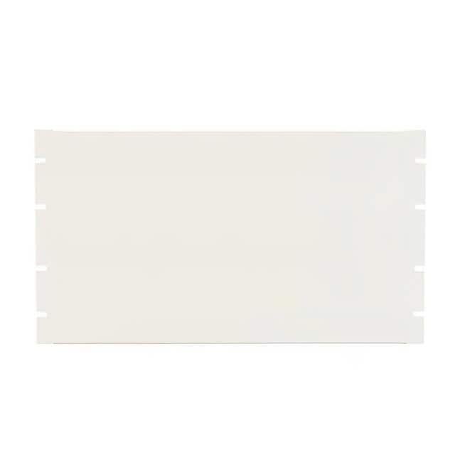 PBFS19010WH 6U FLANGED STEEL PANEL WHITE