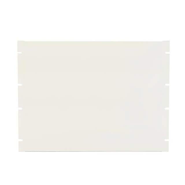 PBFS19014WH 8U FLANGED STEEL PANEL WHITE