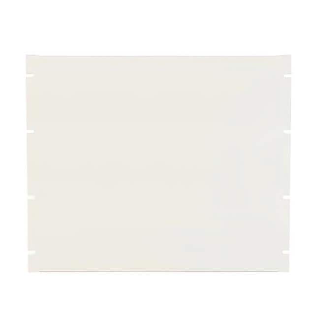 PBFS19015WH 9U FLANGED STEEL PANEL WHITE
