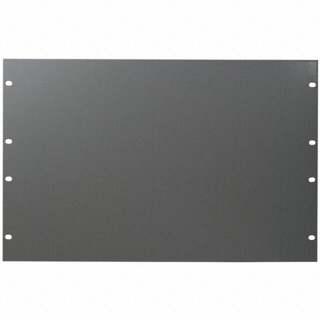 PA-1107-MG PANEL ALUMINUM 19" METALLIC GRAY