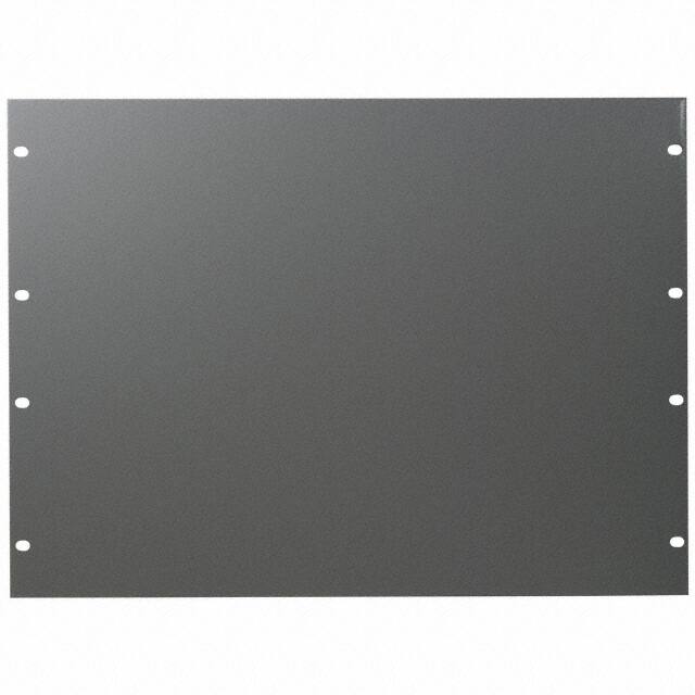 PA-1108-MG PANEL ALUMINUM 19" METALLIC GRAY