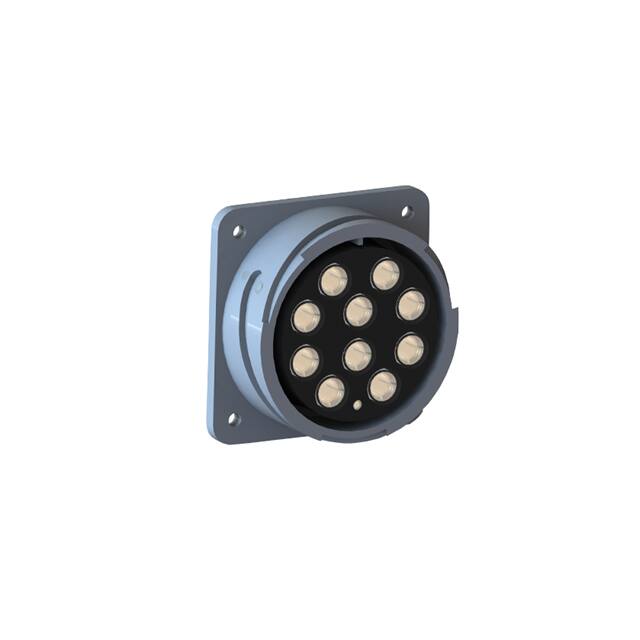 PXP9012/11/S RCPT FLANGE MNT 11POS W/SKT