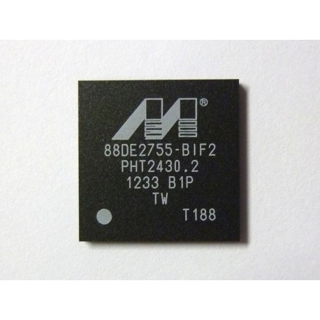 88DE2755-BIF2 The Marvell 88DE2755-BIF2 is a QDEO video processor. It features a BGA-256 package and is RoHS3 Compliant.