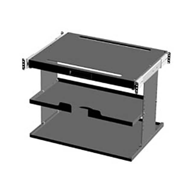 IPCPS7 SHELF SLIDE 19X21.6X12.3" BLACK