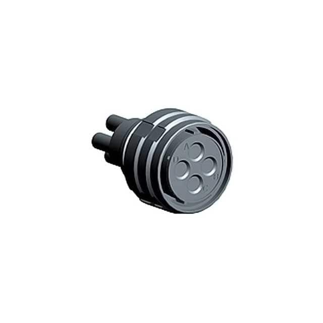 1811902-1 CONN PLUG MALE 4POS GOLD CRIMP