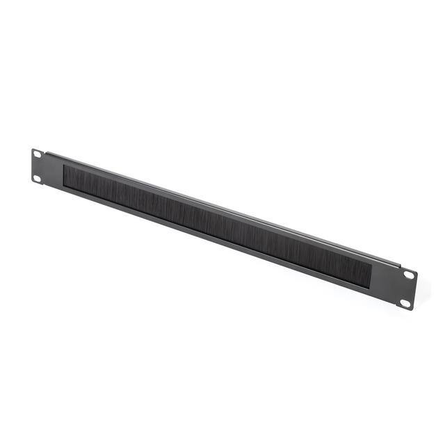 TBP1UPB BLANK W/ PASS-THRU BRUSH, 1U