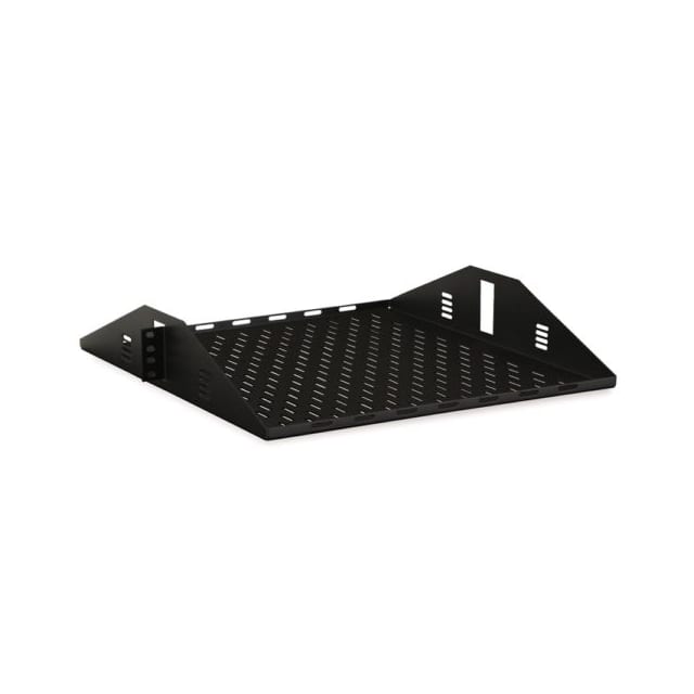 1907-3-000-02 2U CENTER MOUNT SHELF (VENTED)