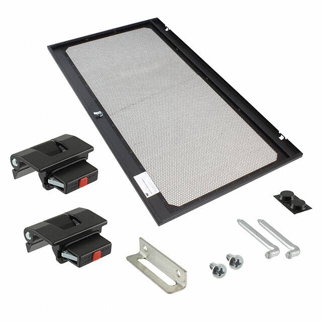 RCSC19042PDBK1 DOOR STEEL 44.3X23.7X0.7" BLACK