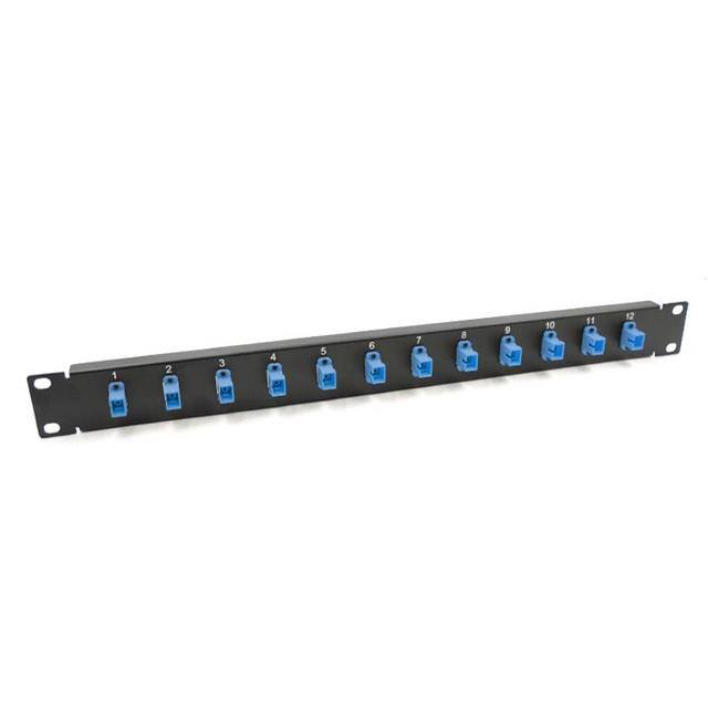 FT-1RU12-SC-B 1U-12-PORT-ADAPTER-PLATE-12-SC-B