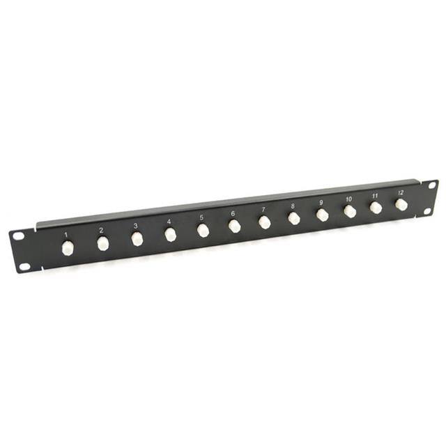 FT-1RU12-FC 19-1U-PANEL-WITH-12-FC-ADAPTERS
